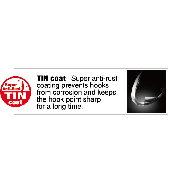ANZUELO HAYABUSA ASSIST 133 TIN COAT - Imagen 3