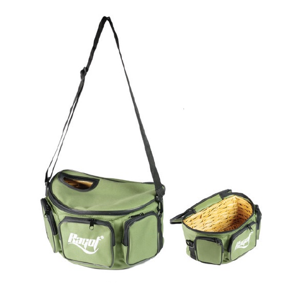 CESTA DE PESCA CON 3 BOLSILLOS - Imagen 2